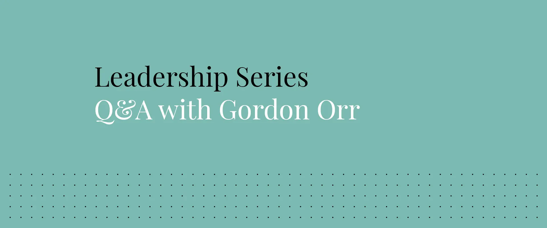 Morrow Sodali Leadership Series - The Modern Board of Directors