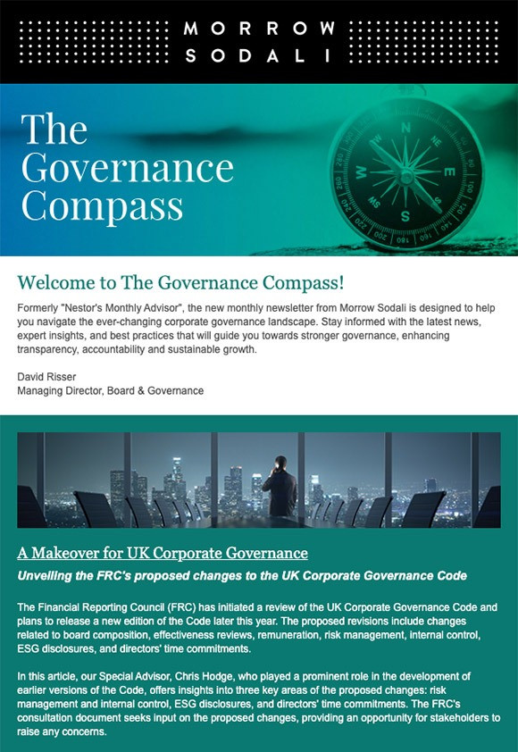 The Governance Compass - July 2023